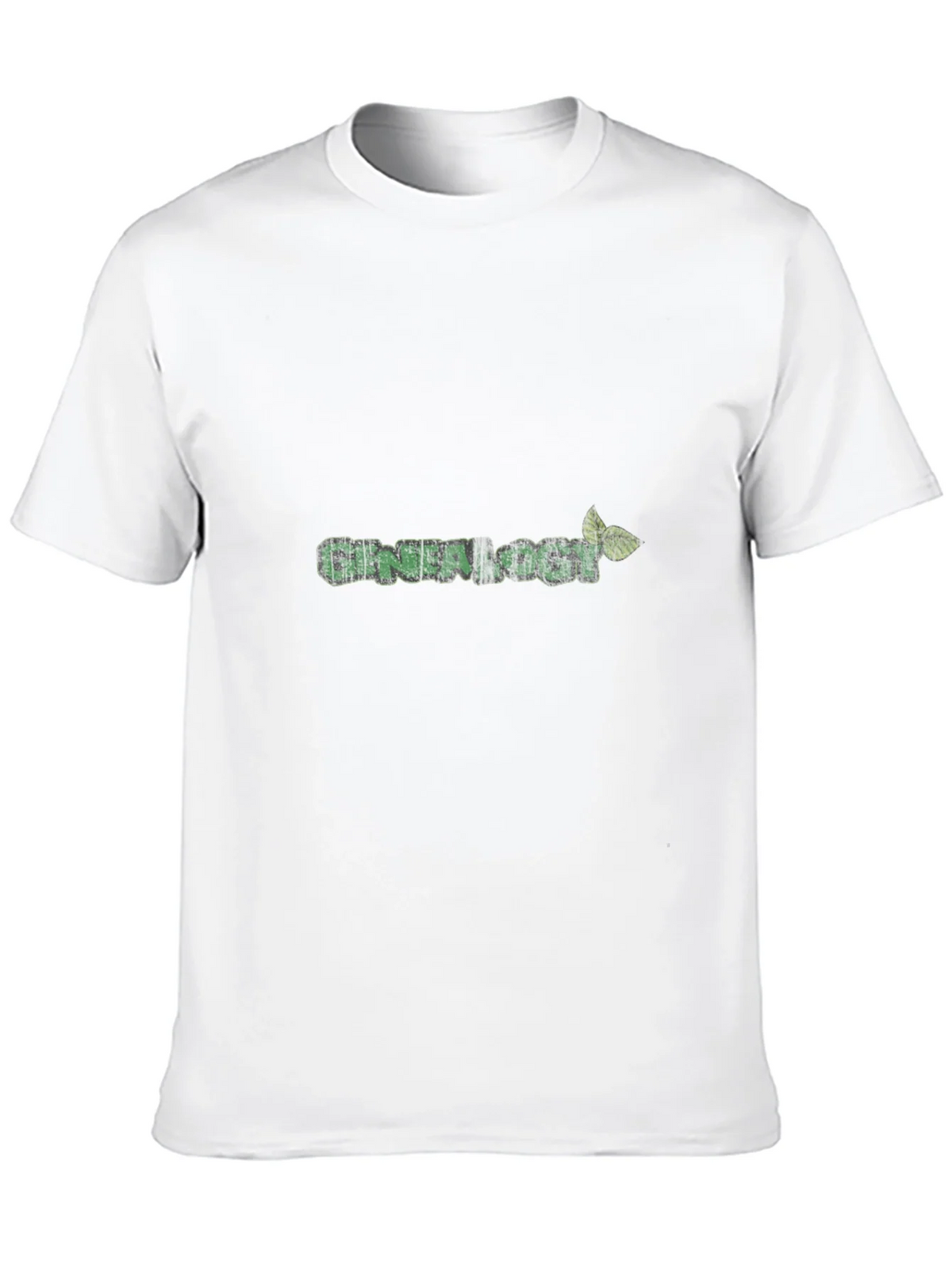 Genealogy T-Shirt - Green Leaf Design product image 12