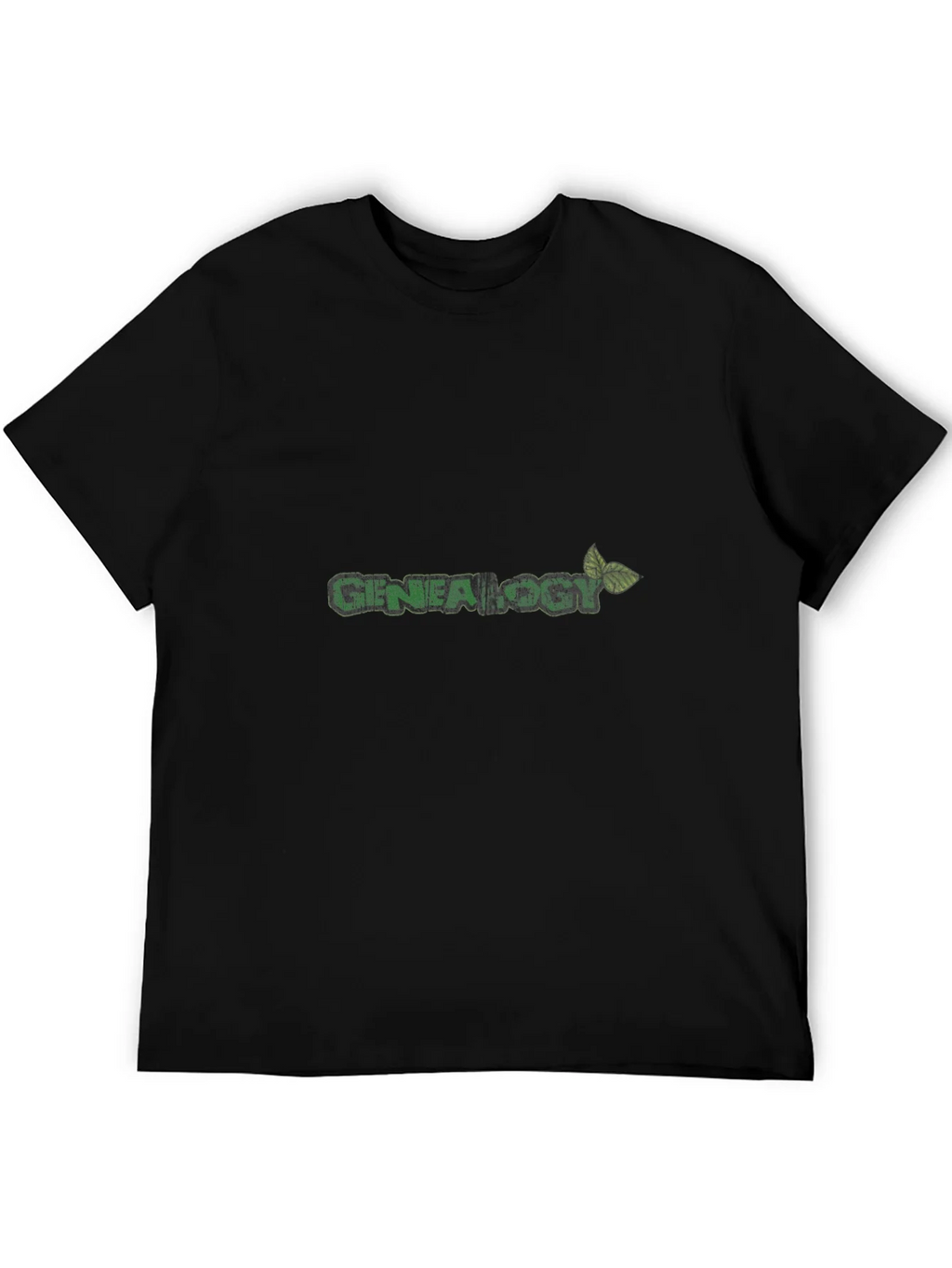 Genealogy T-Shirt - Green Leaf Design product image 8