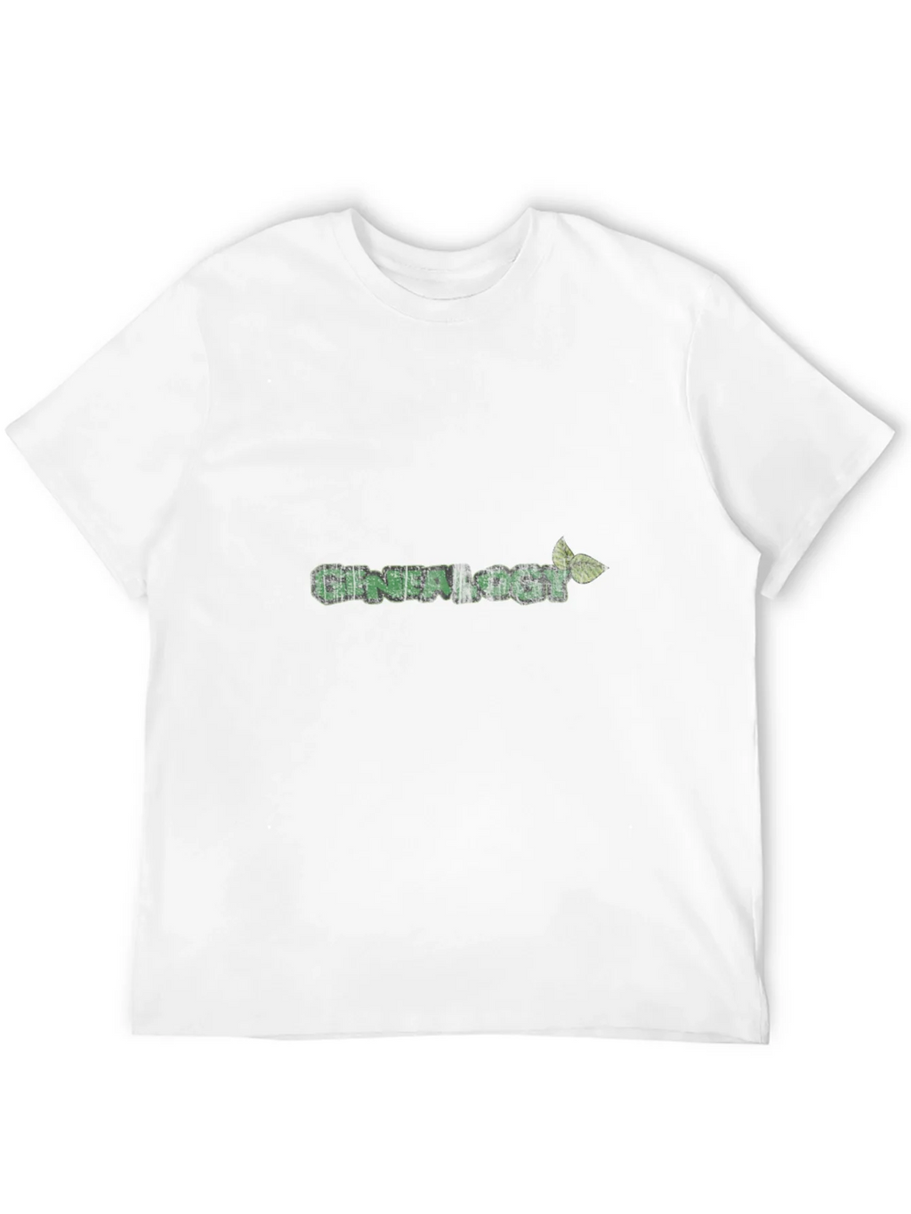 Genealogy T-Shirt - Green Leaf Design product image 3