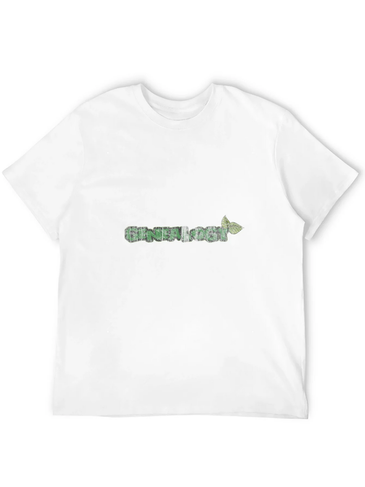 Genealogy T-Shirt - Green Leaf Design product image 3