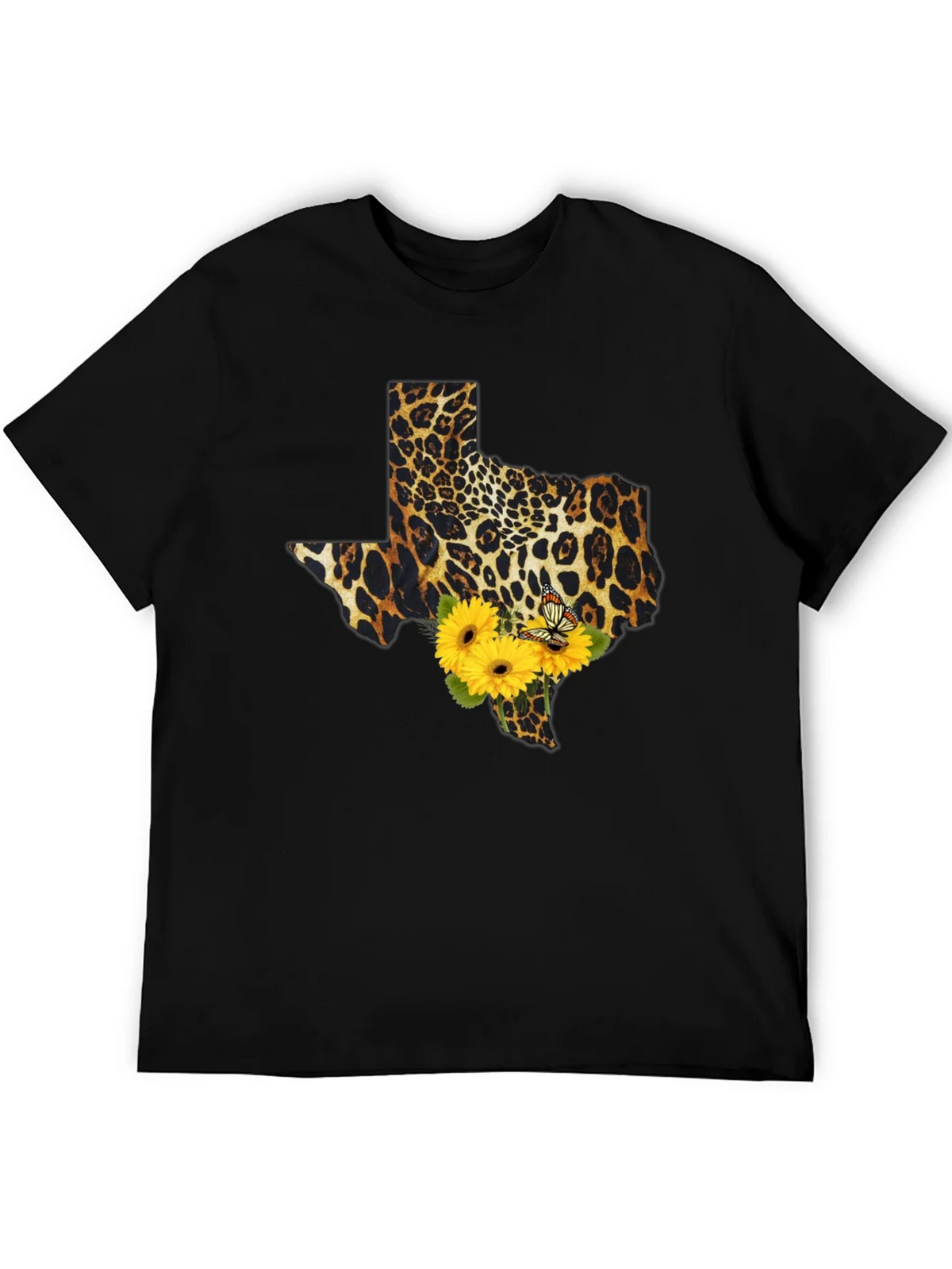 Texas Leopard Print Sunflower Tee product image 8