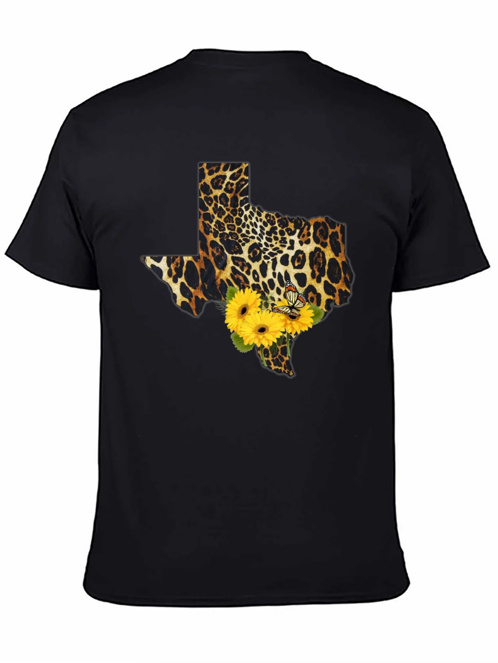 Texas Leopard Print Sunflower Tee product image 7