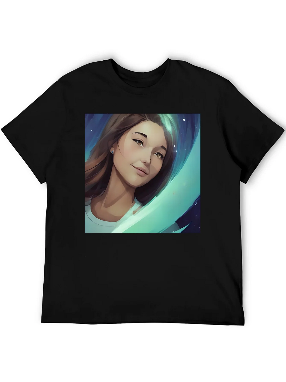Artistic Portrait Graphic Tee product image 8
