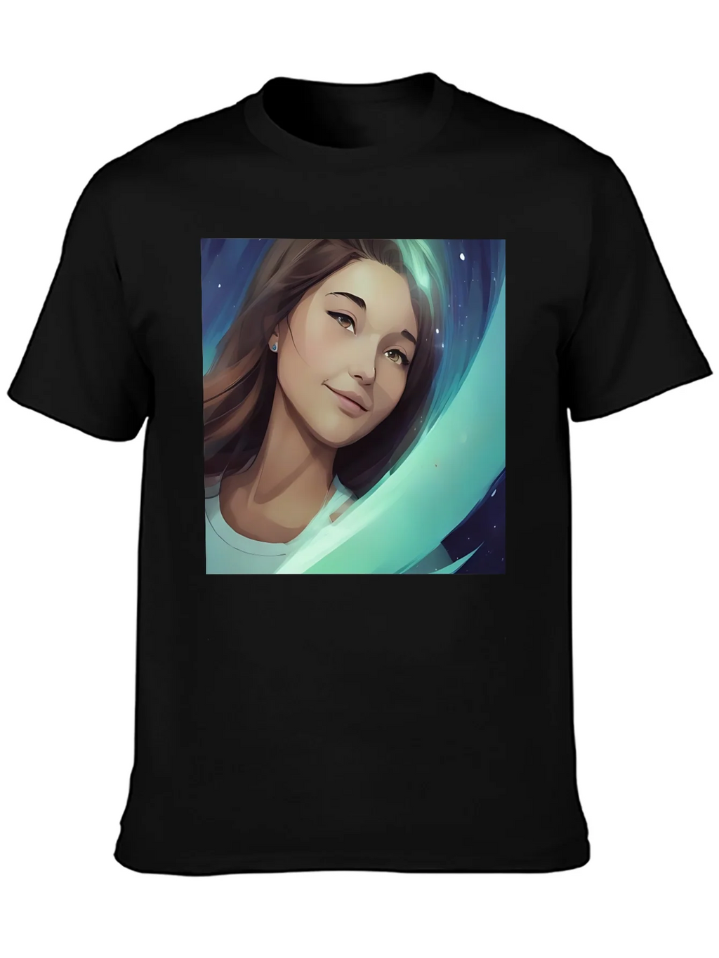 Artistic Portrait Graphic Tee product image 6