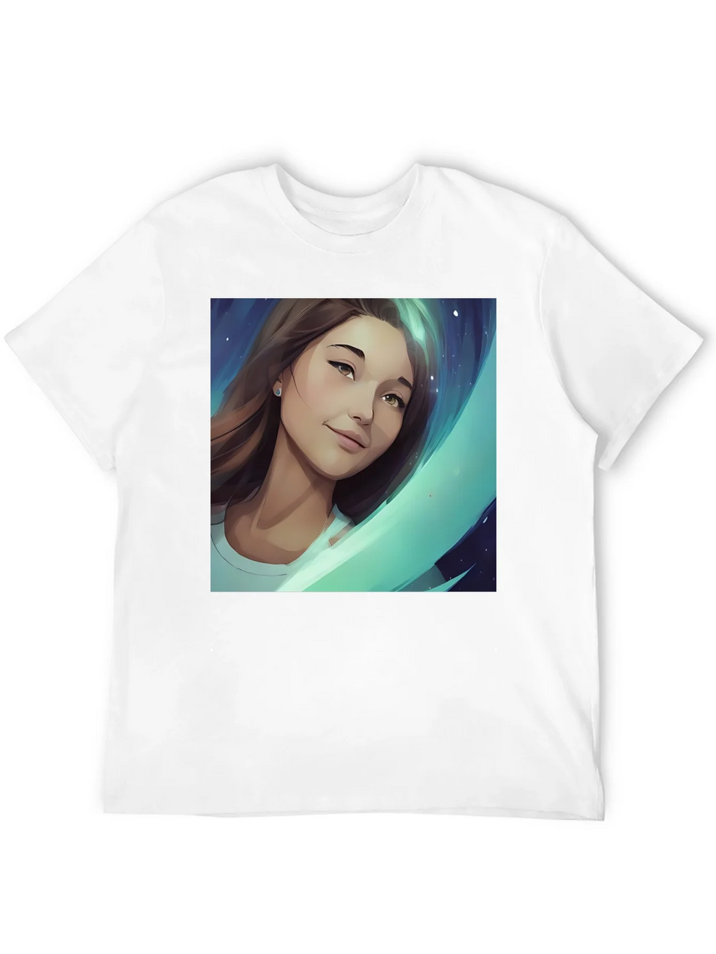 Artistic Portrait Graphic Tee product image 3