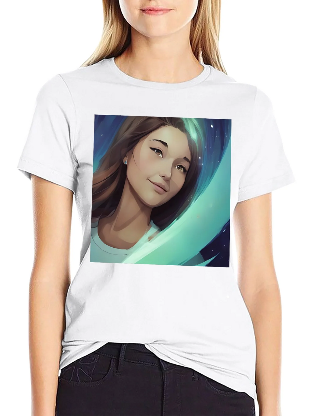 Artistic Portrait Graphic Tee product image 11