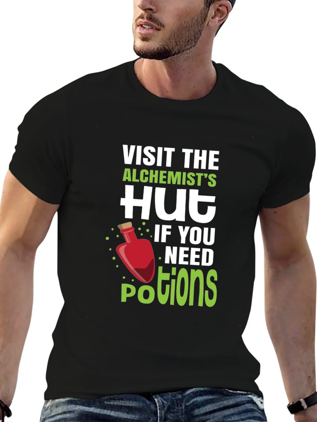 Alchemist Hut Potion T-Shirt product image 9