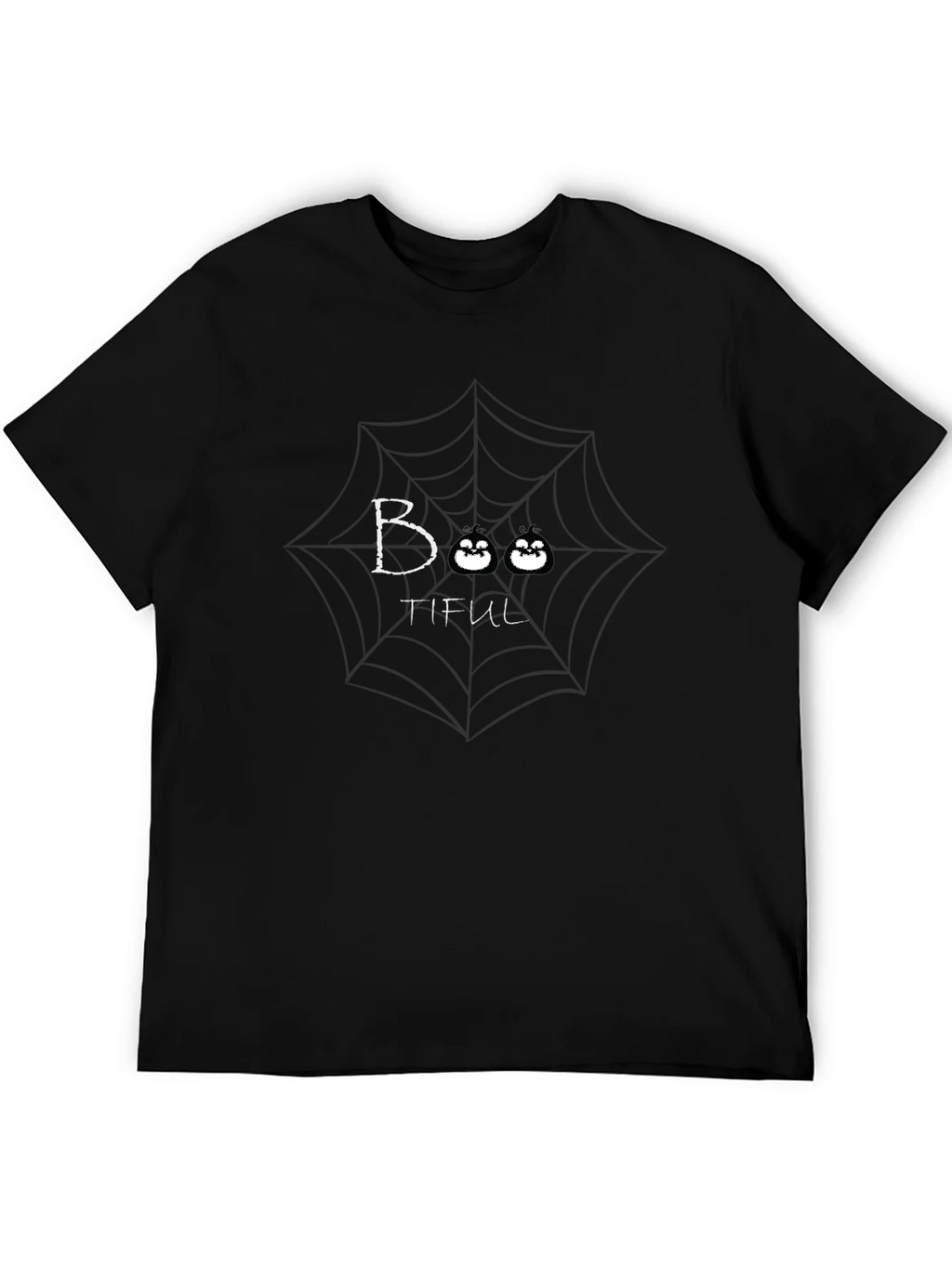 Boo-tiful Halloween T-Shirt with Spider Web Design product image 8