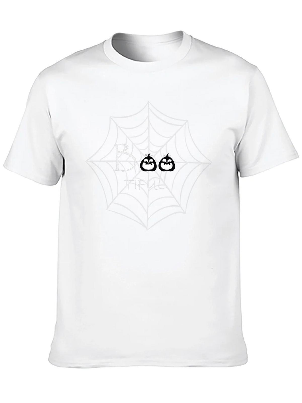 Boo-tiful Halloween T-Shirt with Spider Web Design product image 12