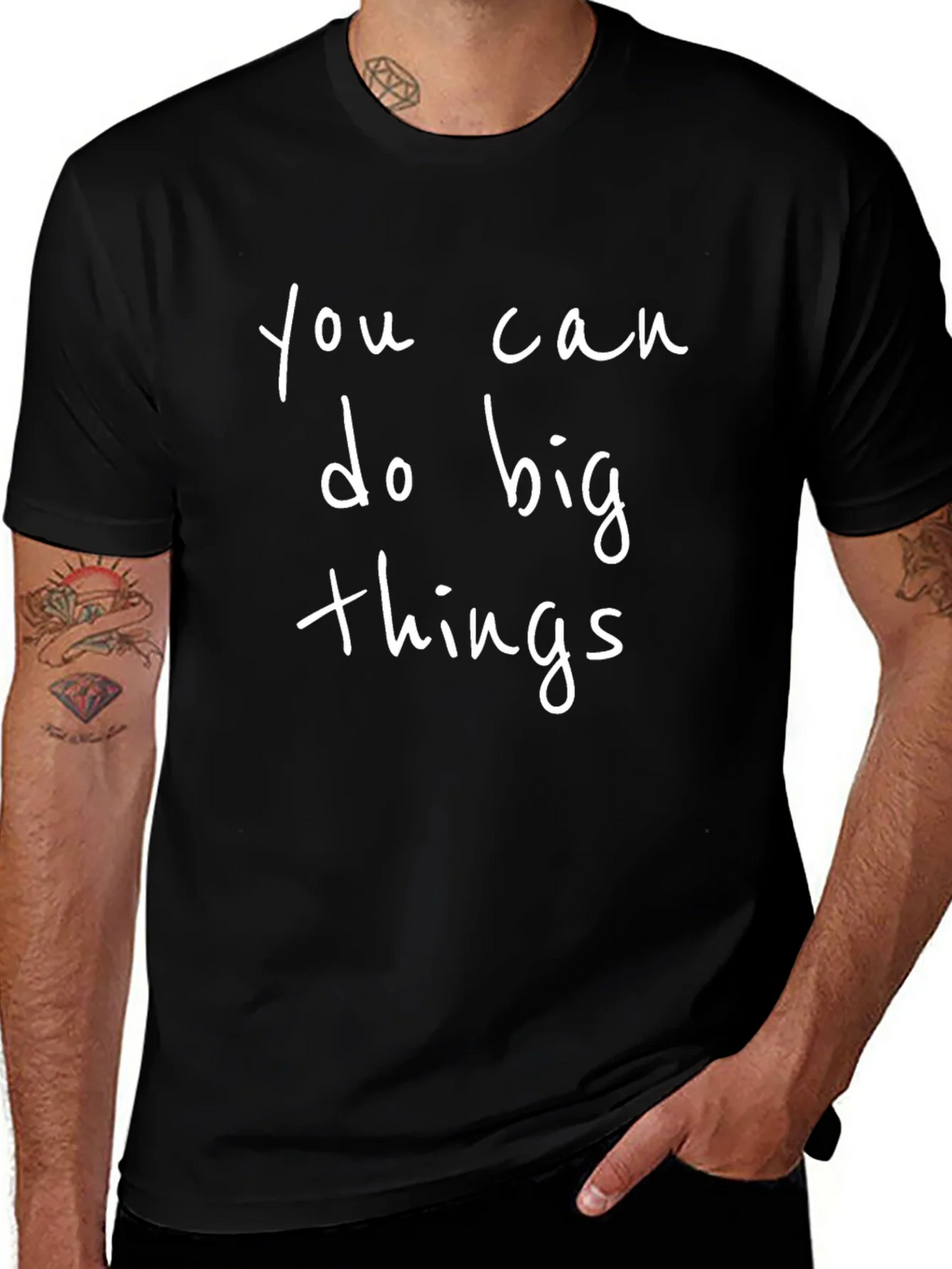 Inspirational You Can Do Big Things Graphic T-Shirt product image 1