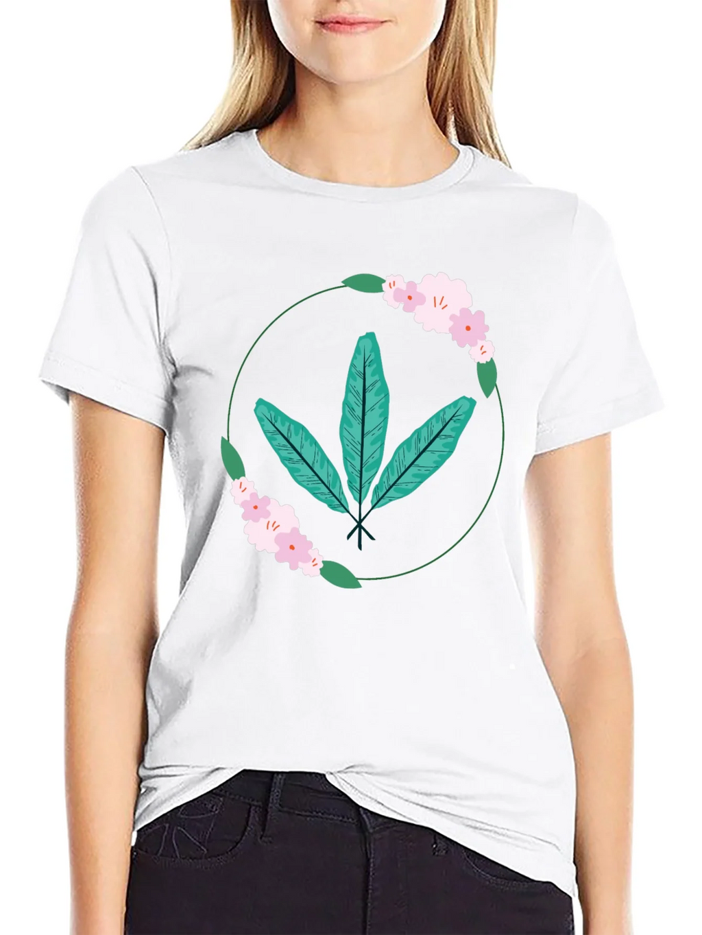 Botanical Print Tee - Casual Comfort product image 11