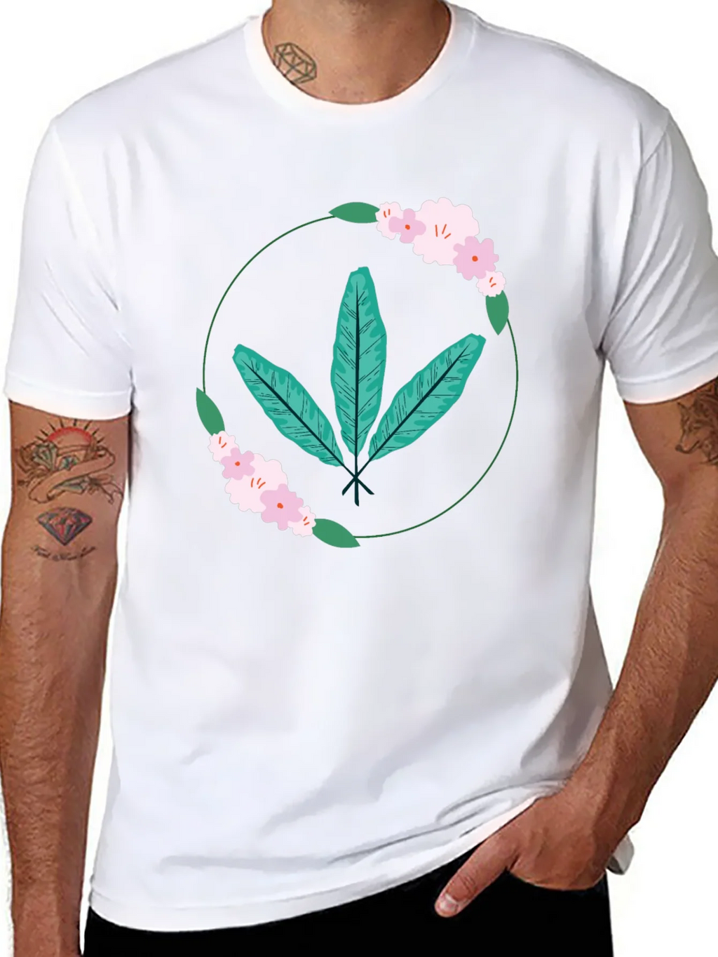 Botanical Print Tee - Casual Comfort product image 10