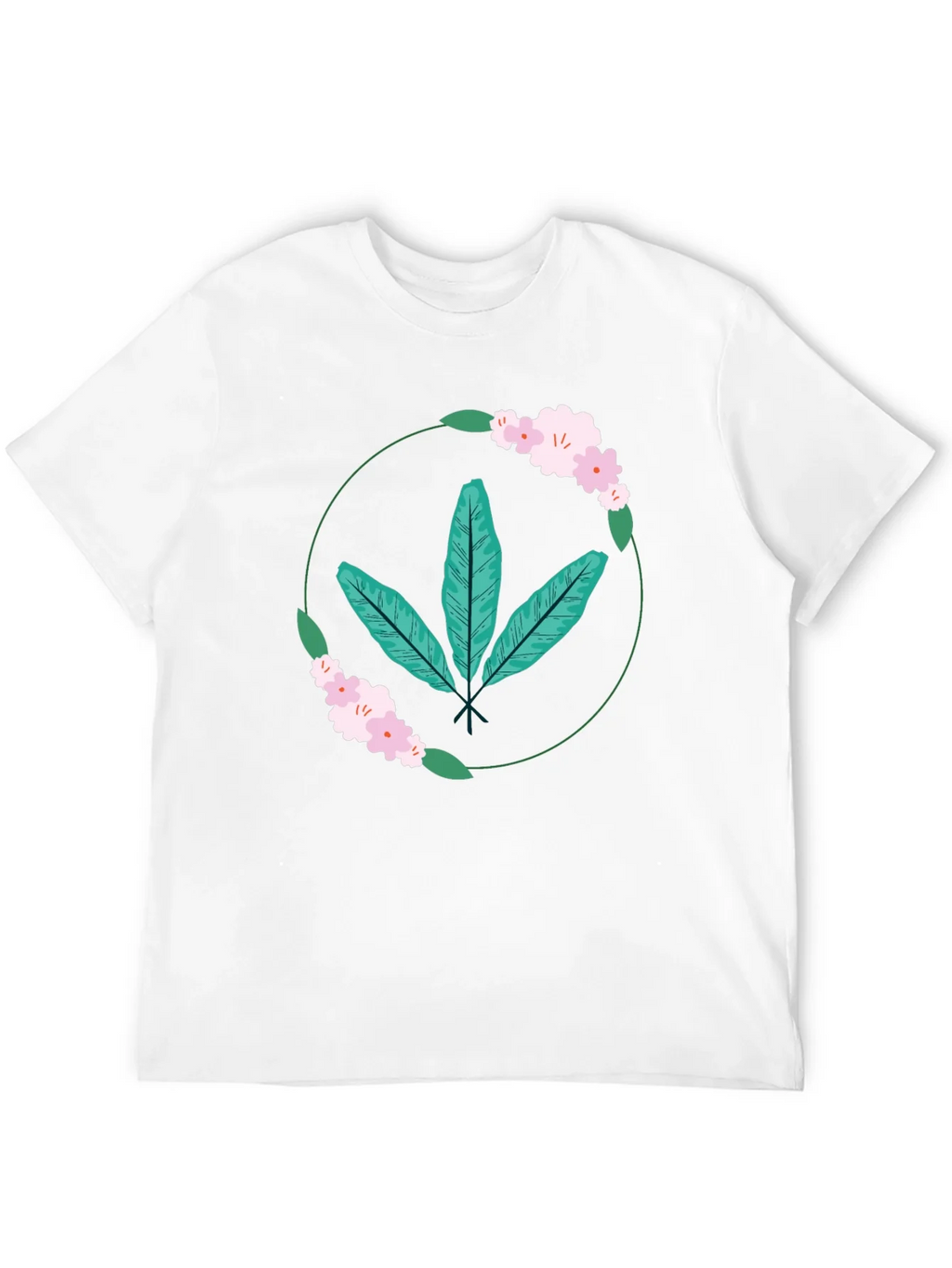 Botanical Print Tee - Casual Comfort product image 3