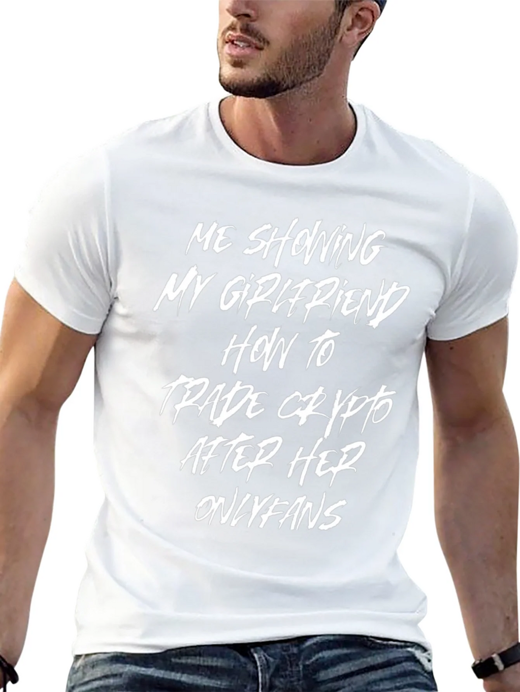 Crypto Trader Novelty T-Shirt product image 4