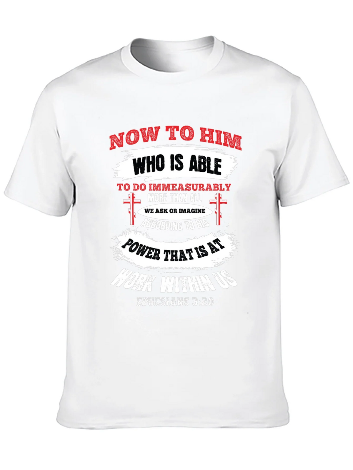 Ephesians 3:20 Christian T-Shirt product image 12