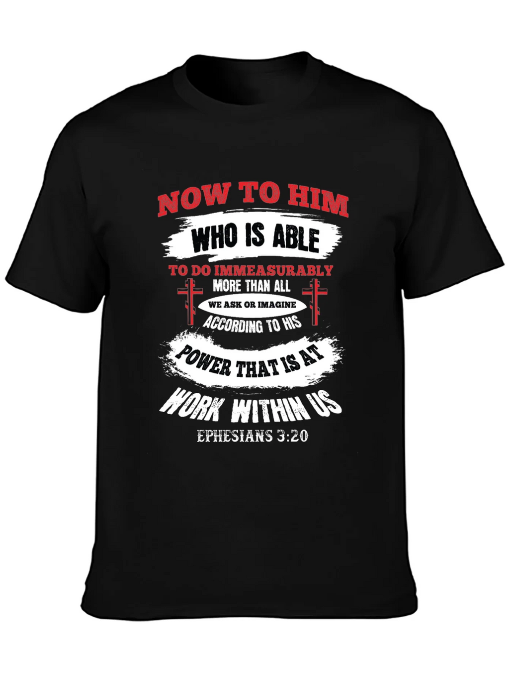 Ephesians 3:20 Christian T-Shirt product image 6