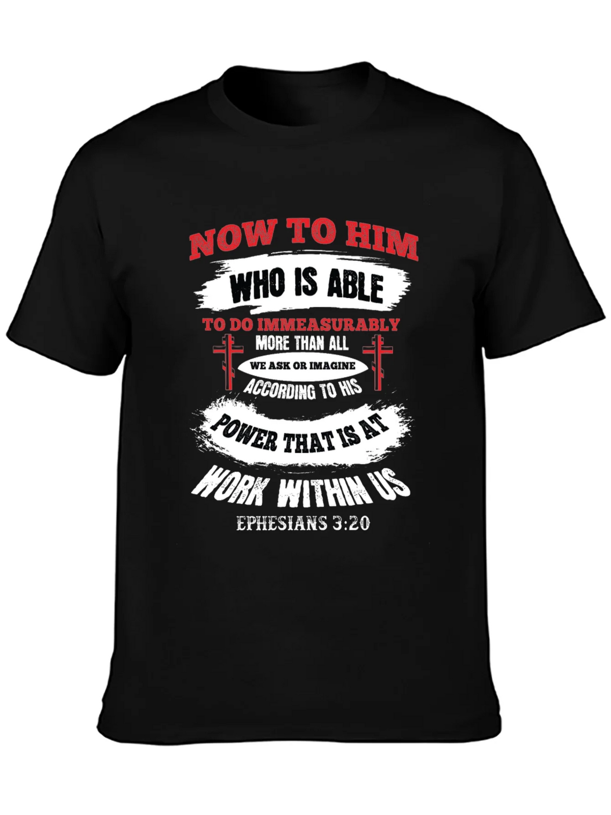 Ephesians 3:20 Christian T-Shirt product image 6