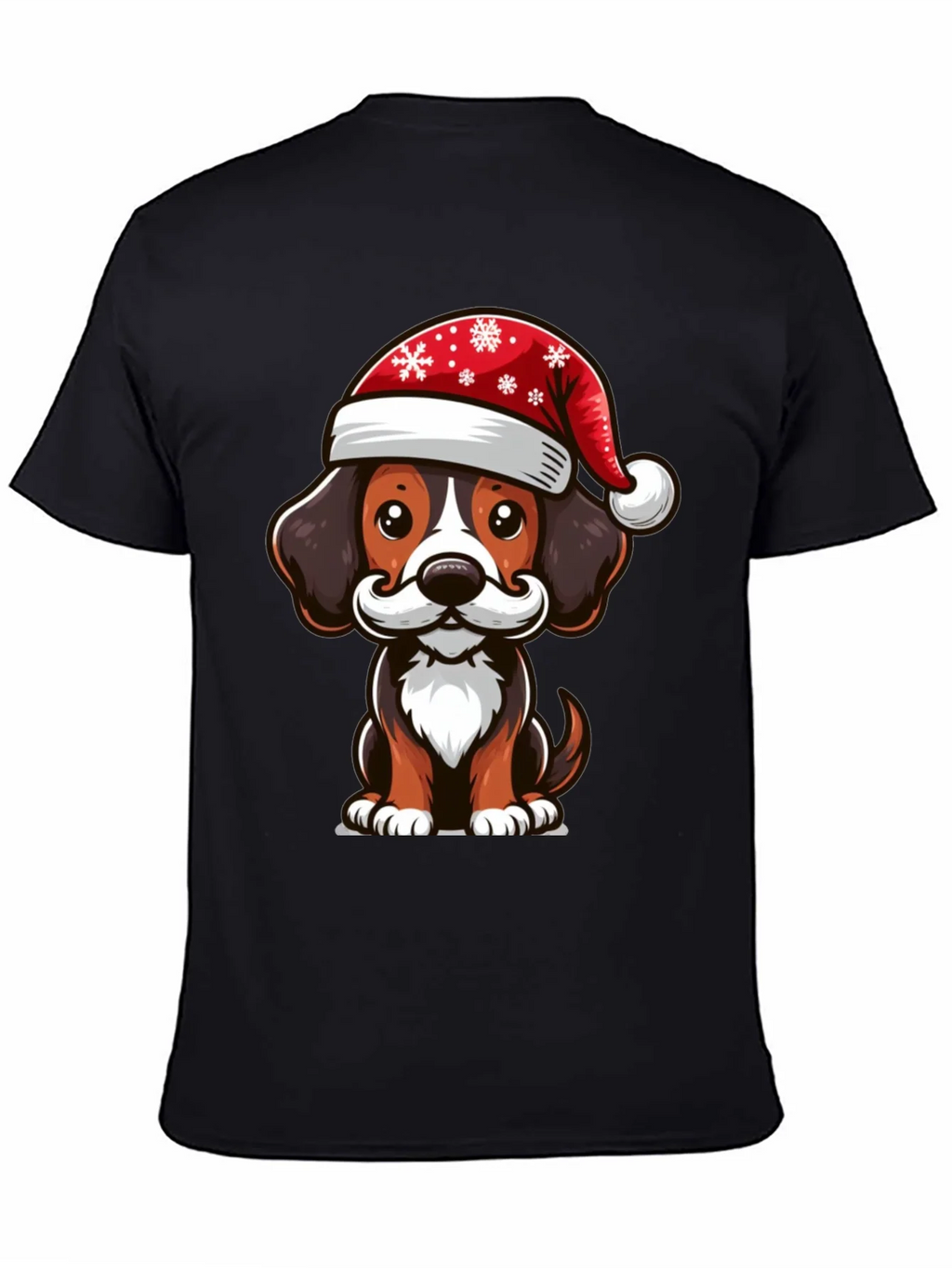 Festive Dog Graphic Tee