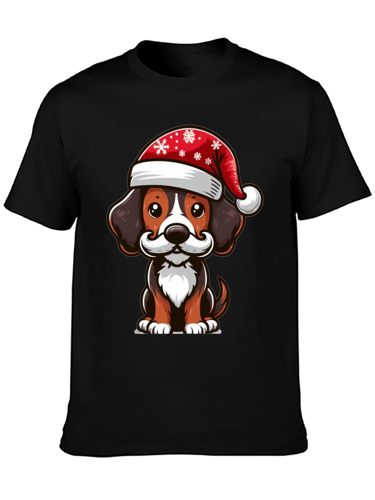 Festive Dog Graphic Tee
