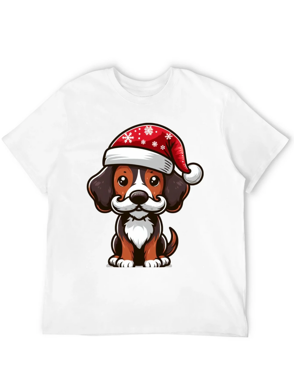 Festive Dog Graphic Tee