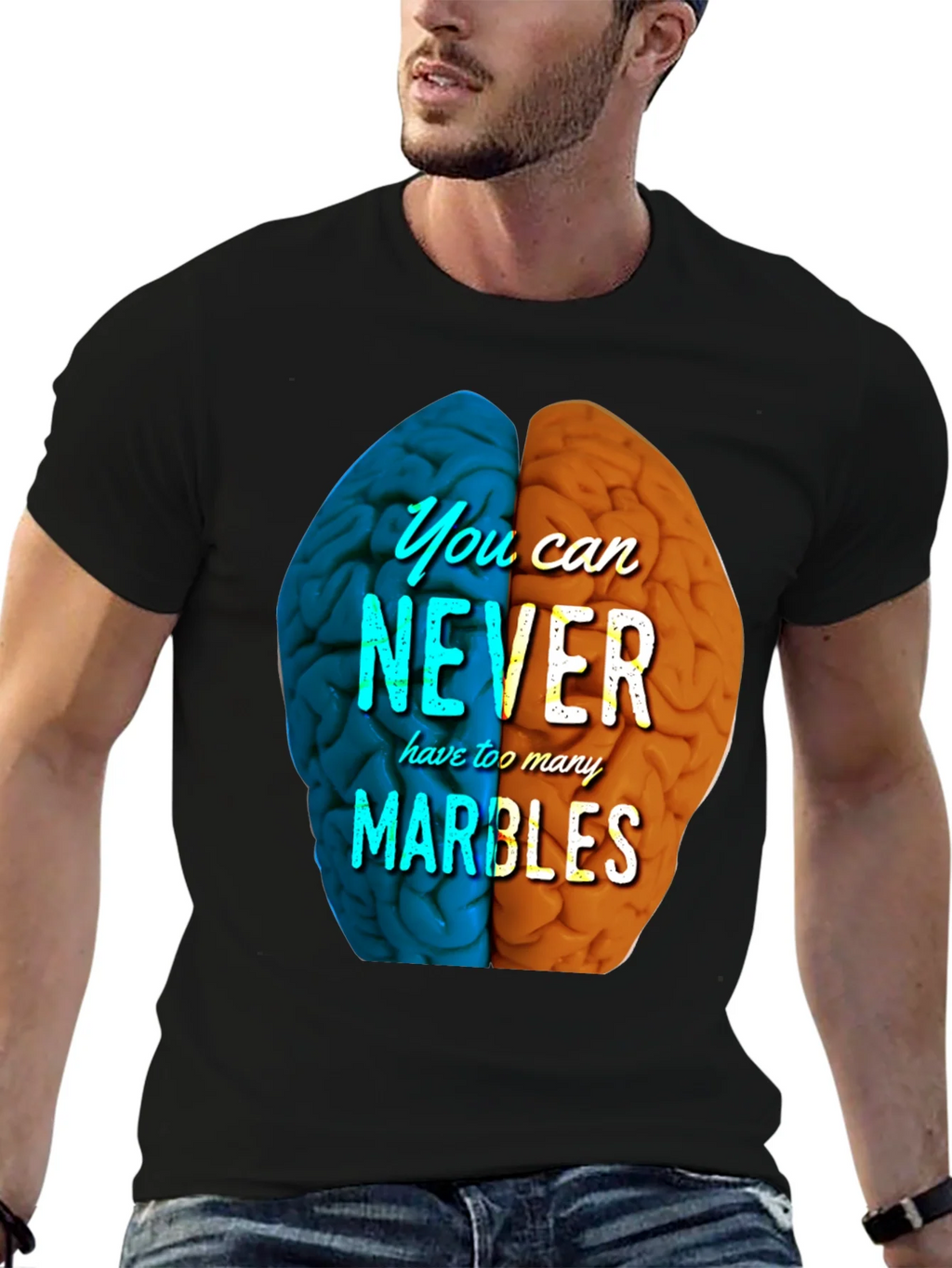 Brain Marbles Graphic Tee - You Can Never Have Too Many product image 9