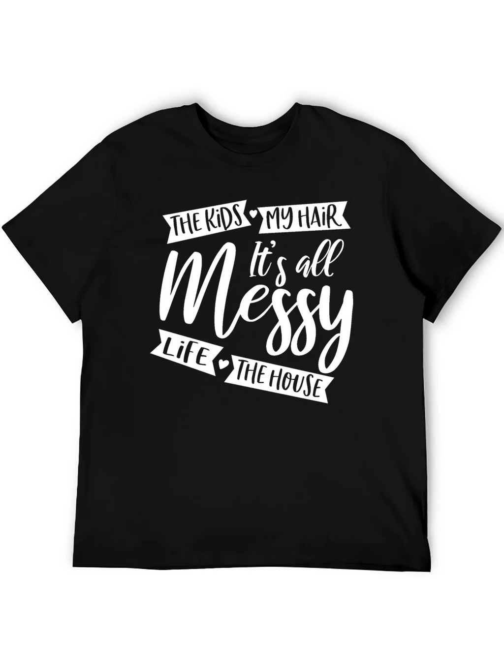 Messy Hair Life Graphic T-Shirt product image 8