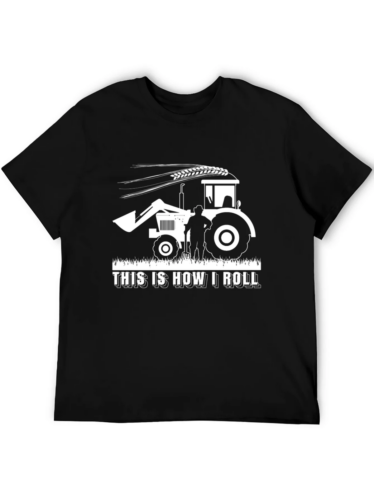 Farmer Tractor Graphic T-Shirt - This is How I Roll product image 8