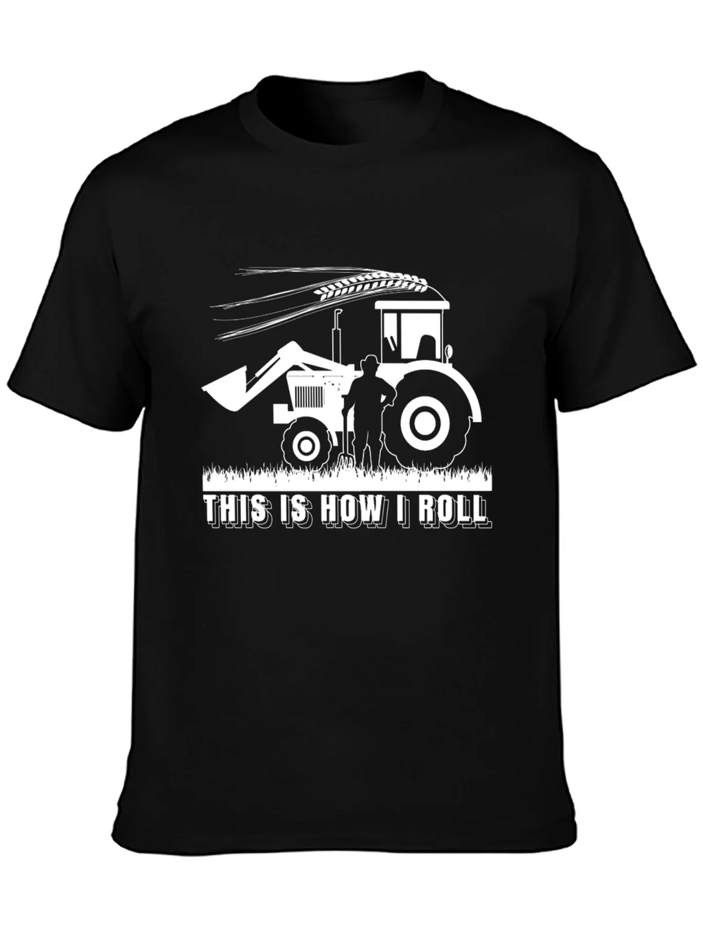 Farmer Tractor Graphic T-Shirt - This is How I Roll product image 6
