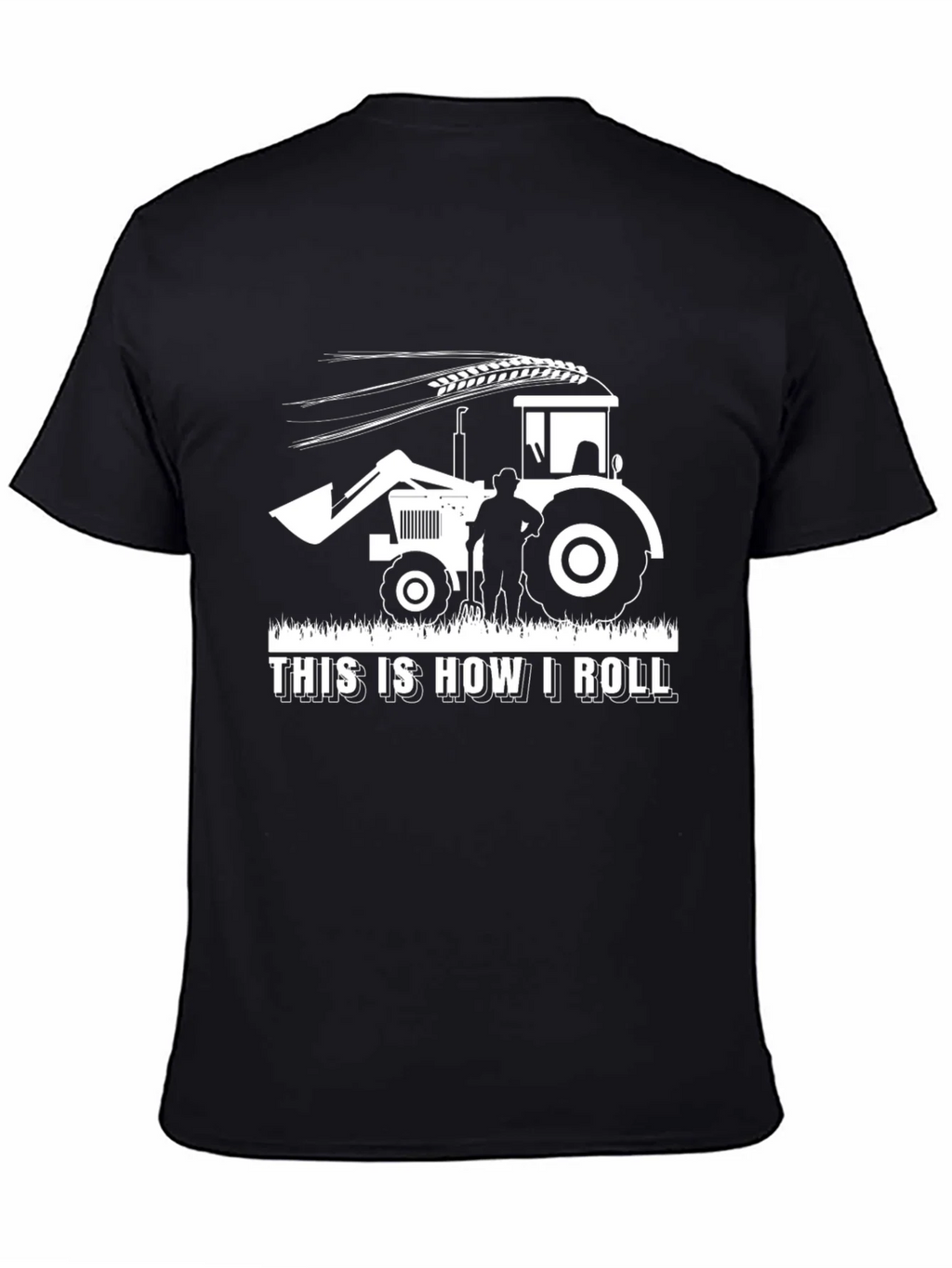 Farmer Tractor Graphic T-Shirt - This is How I Roll product image 7