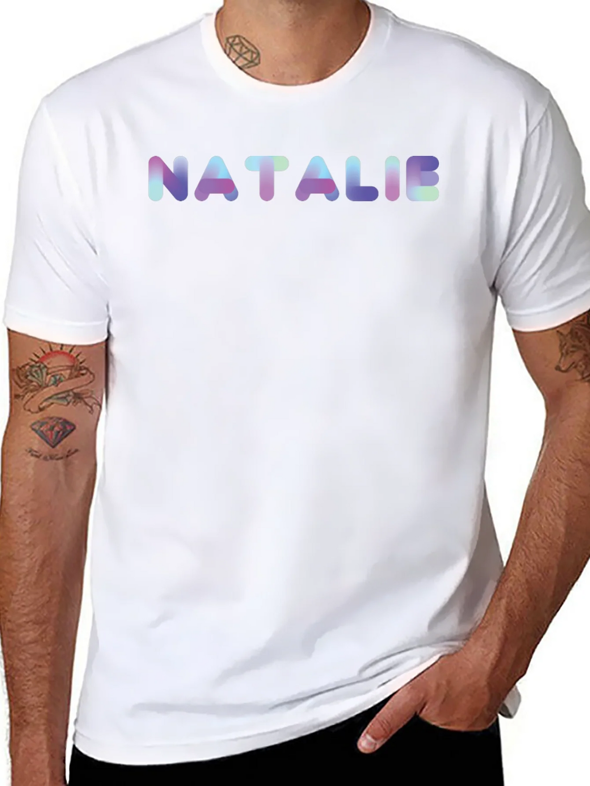 Natalie Personalized Name T-Shirt product image 10