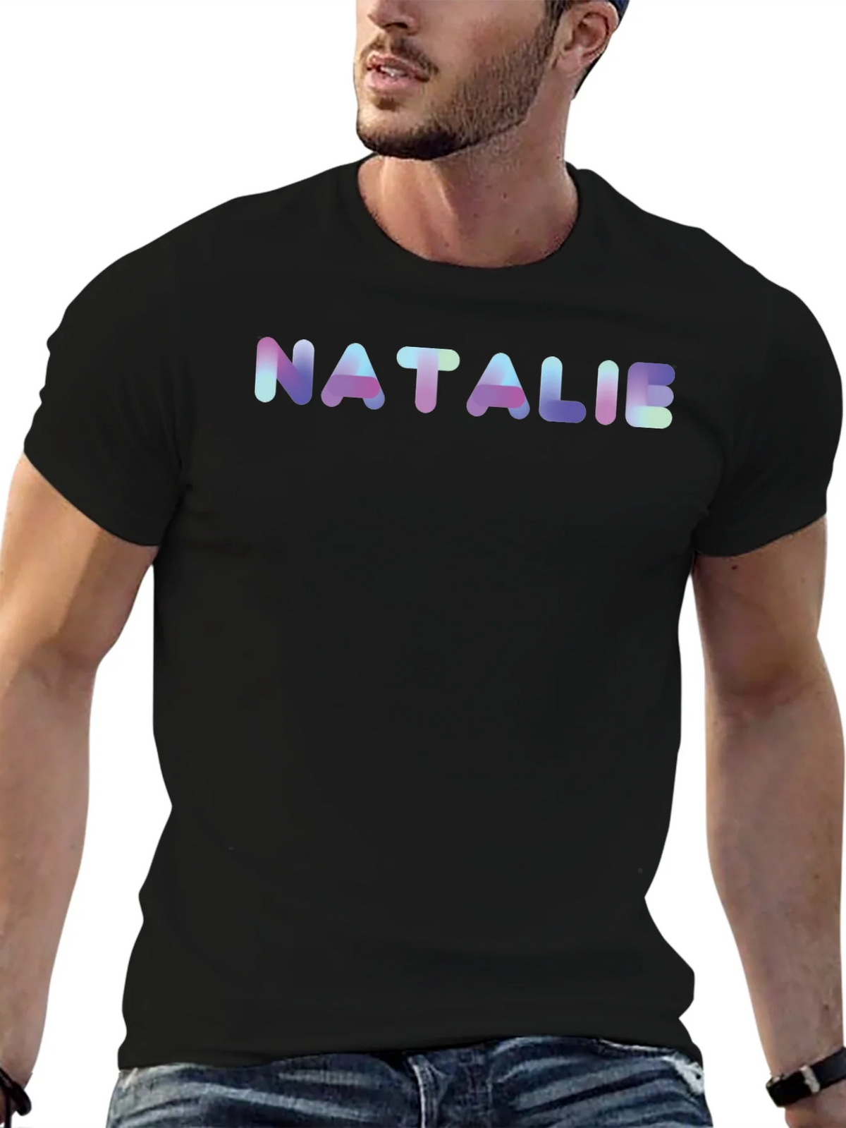 Natalie Personalized Name T-Shirt product image 9