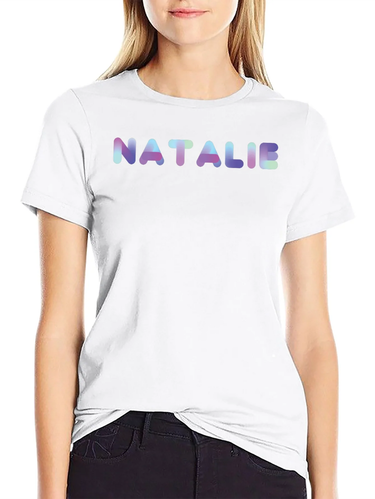 Natalie Personalized Name T-Shirt product image 11