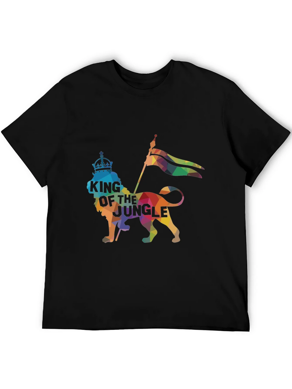 King of the Jungle Graphic Tee - Black product image 8