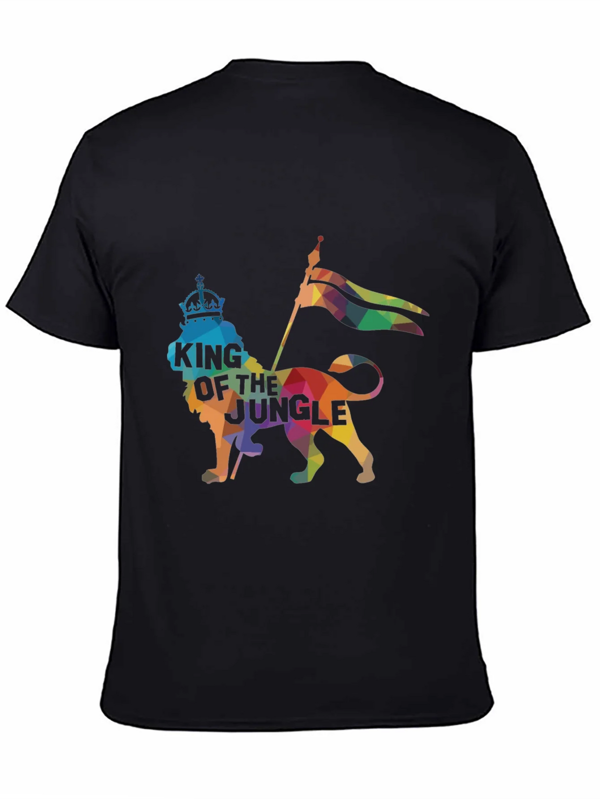 King of the Jungle Graphic Tee - Black product image 7