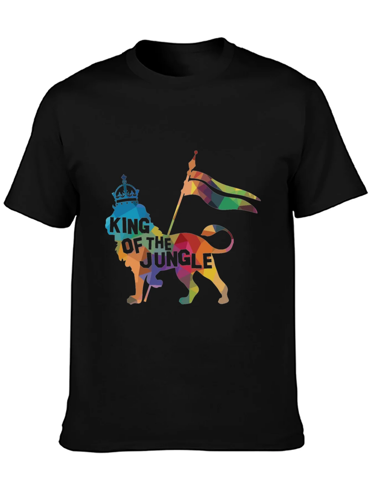 King of the Jungle Graphic Tee - Black product image 6