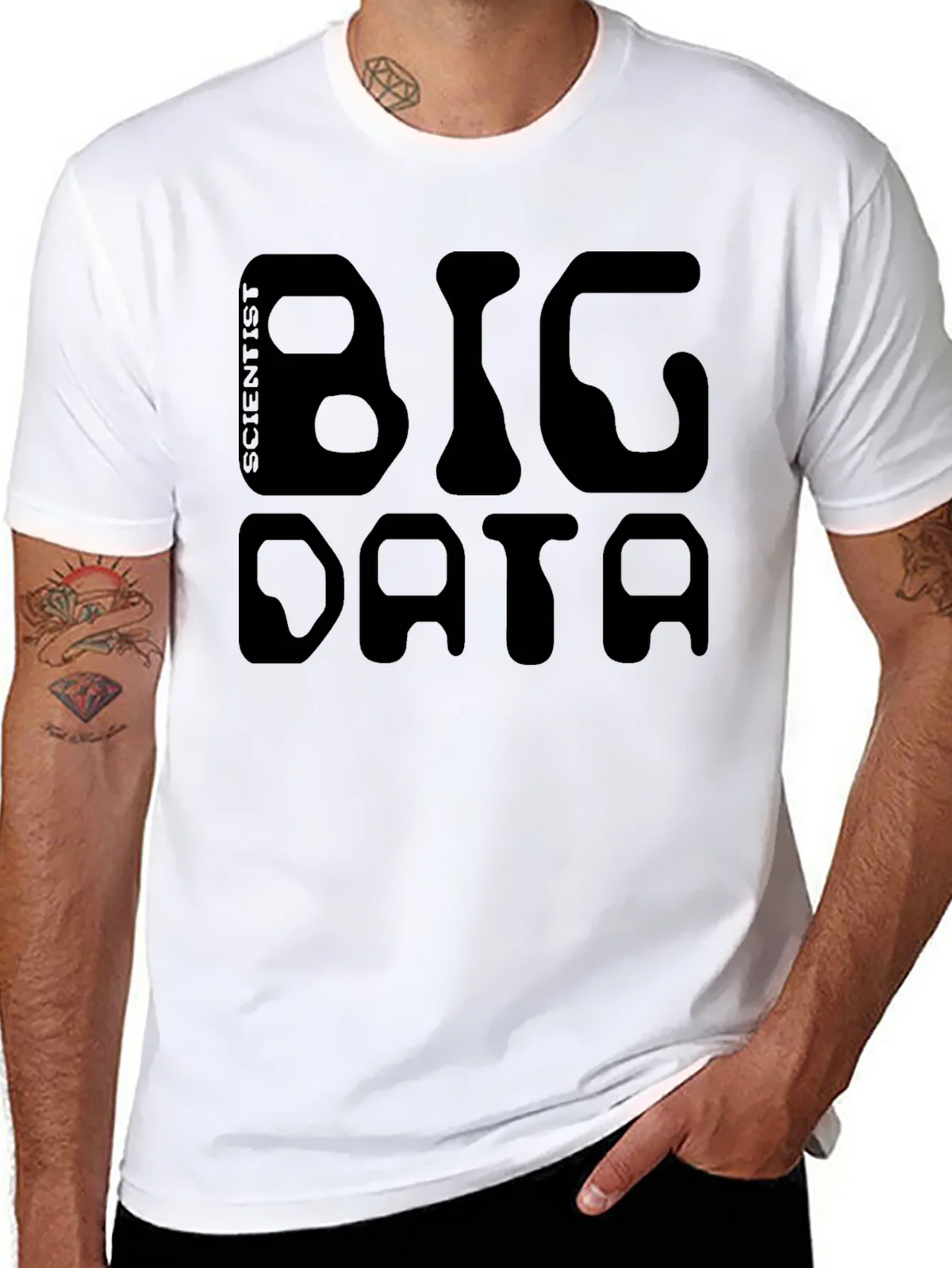 Big Data Scientist Graphic Tee - Black product image 10