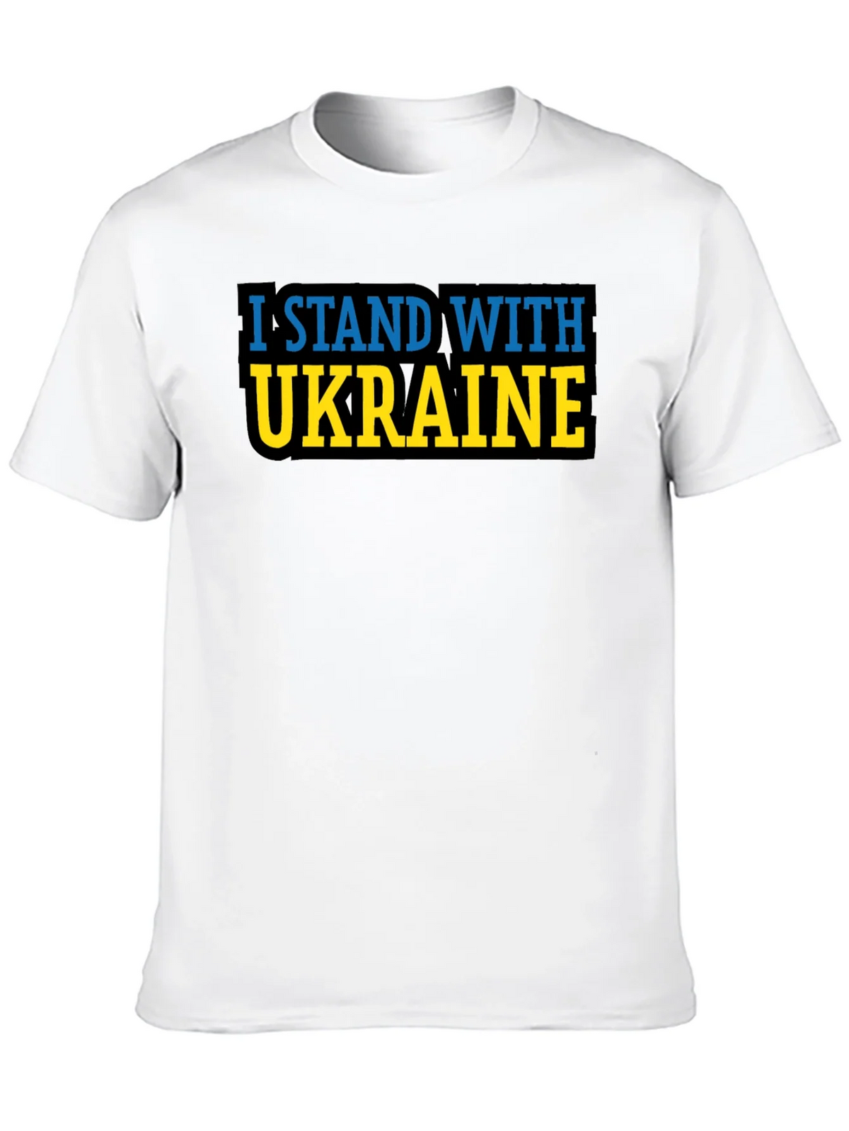 I Stand With Ukraine T-Shirt - Black product image 12
