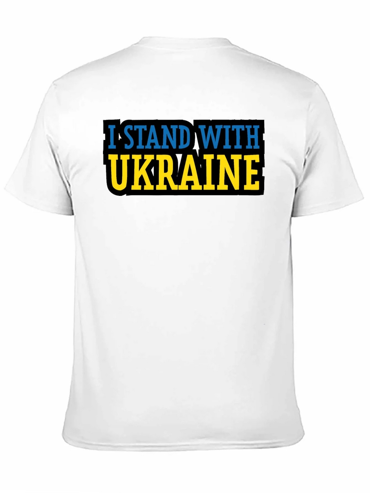 I Stand With Ukraine T-Shirt - Black product image 2