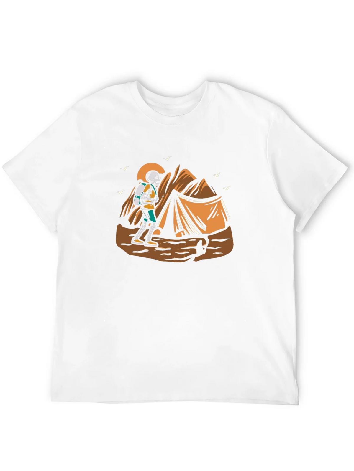 Skeleton Hiker Graphic Tee product image 3