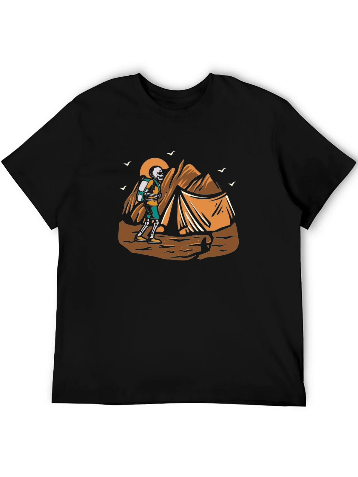 Skeleton Hiker Graphic Tee product image 8