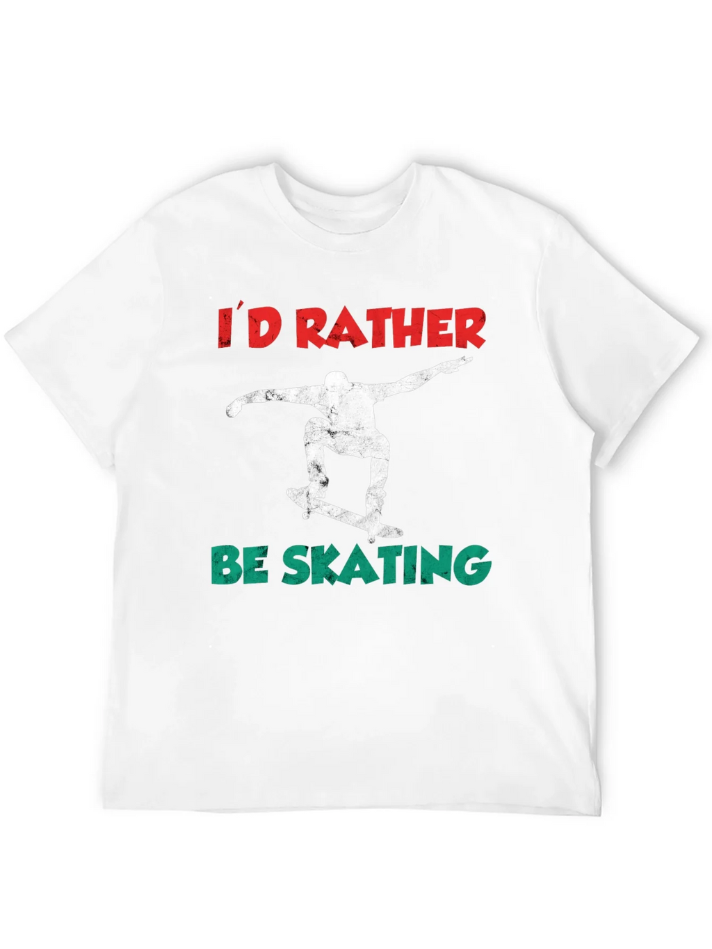 Id Rather Be Skating T-Shirt product image 3