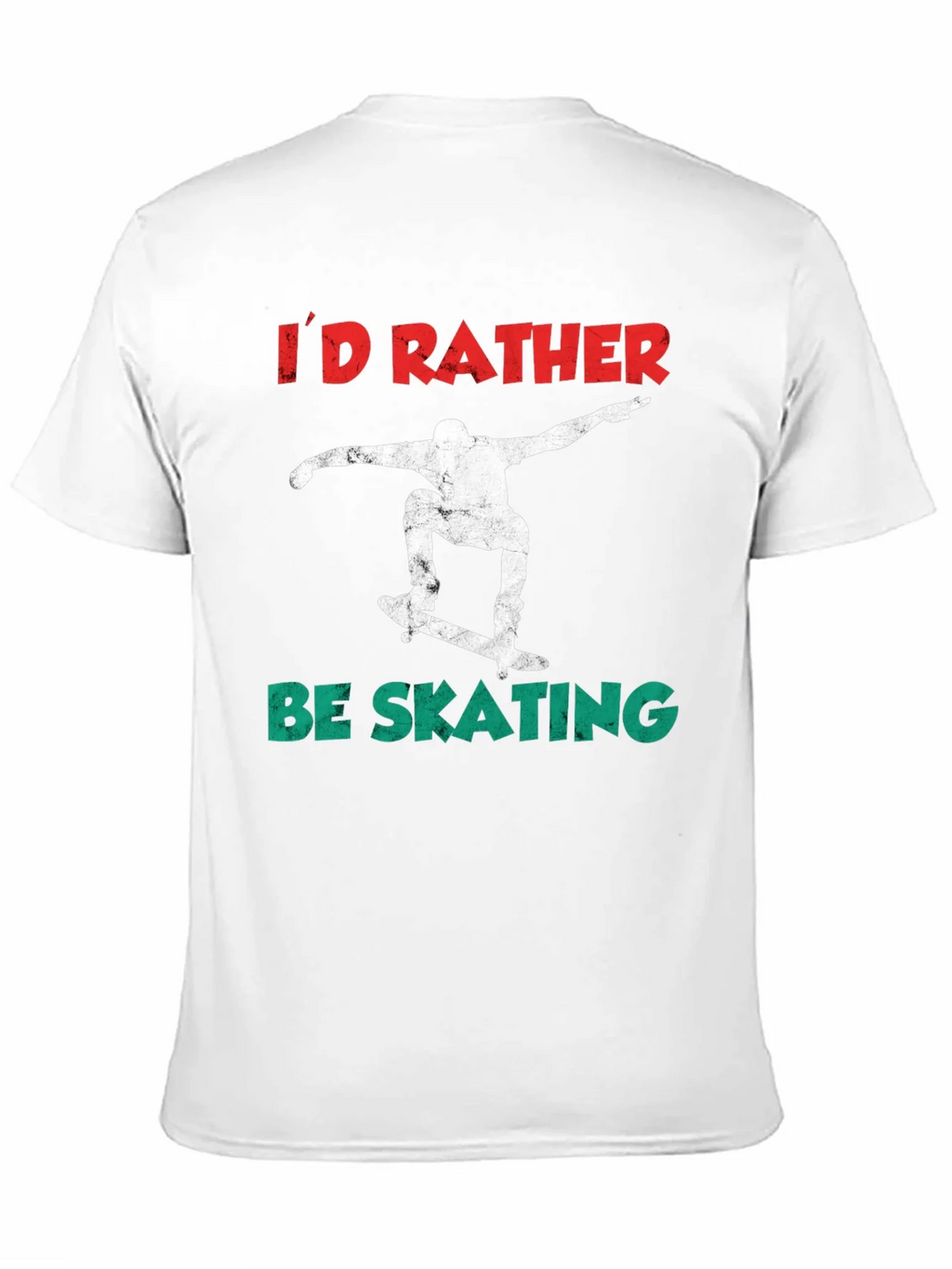 Id Rather Be Skating T-Shirt product image 2