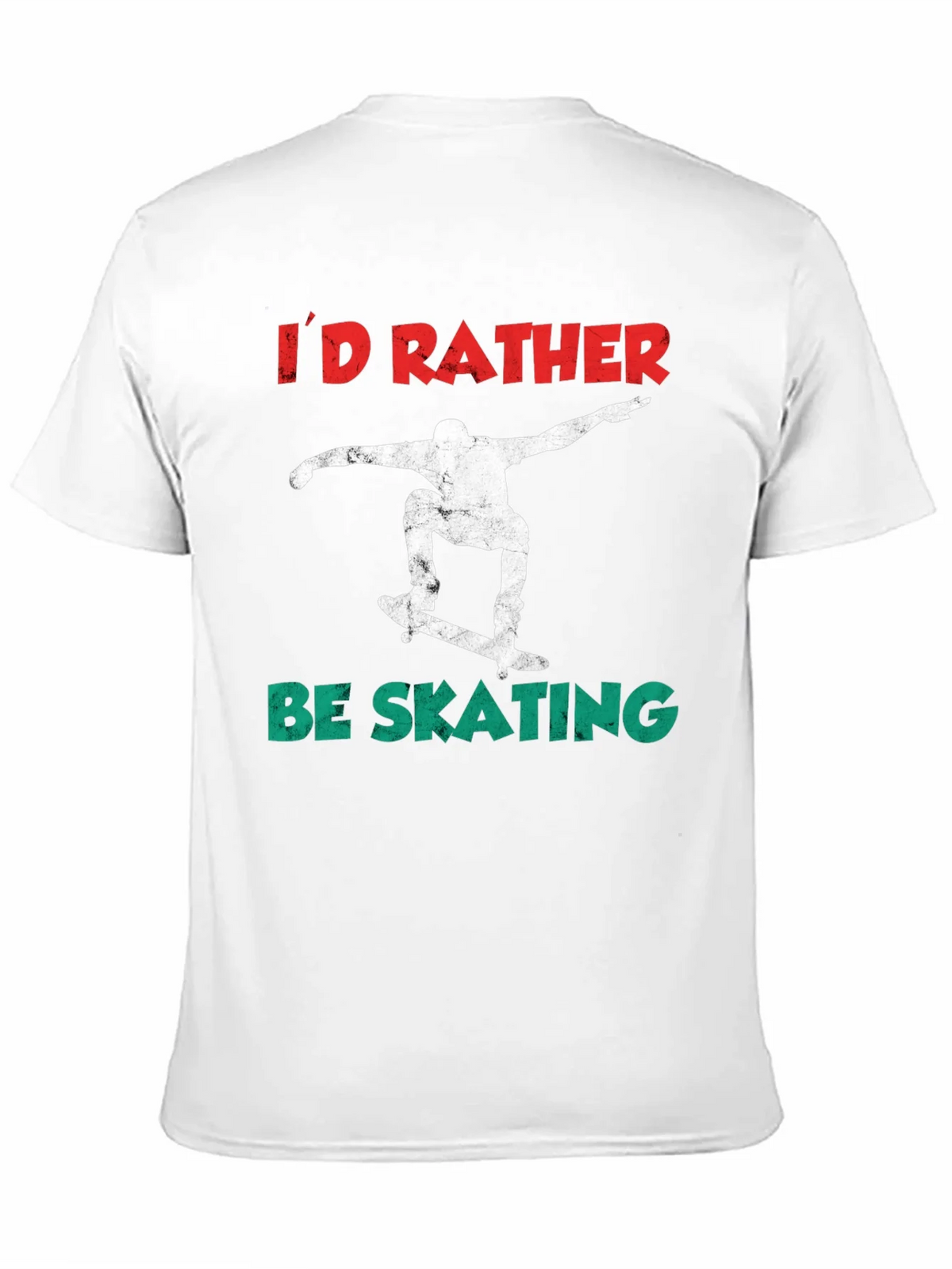 Id Rather Be Skating T-Shirt product image 2
