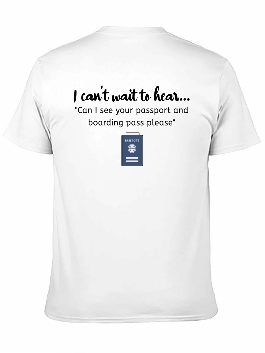 Travel Humor Passport T-Shirt product image 2