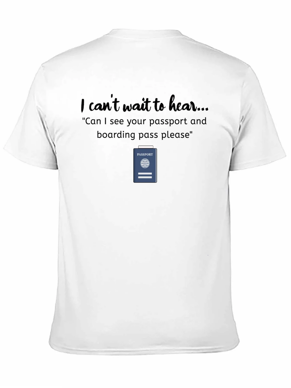 Travel Humor Passport T-Shirt product image 2