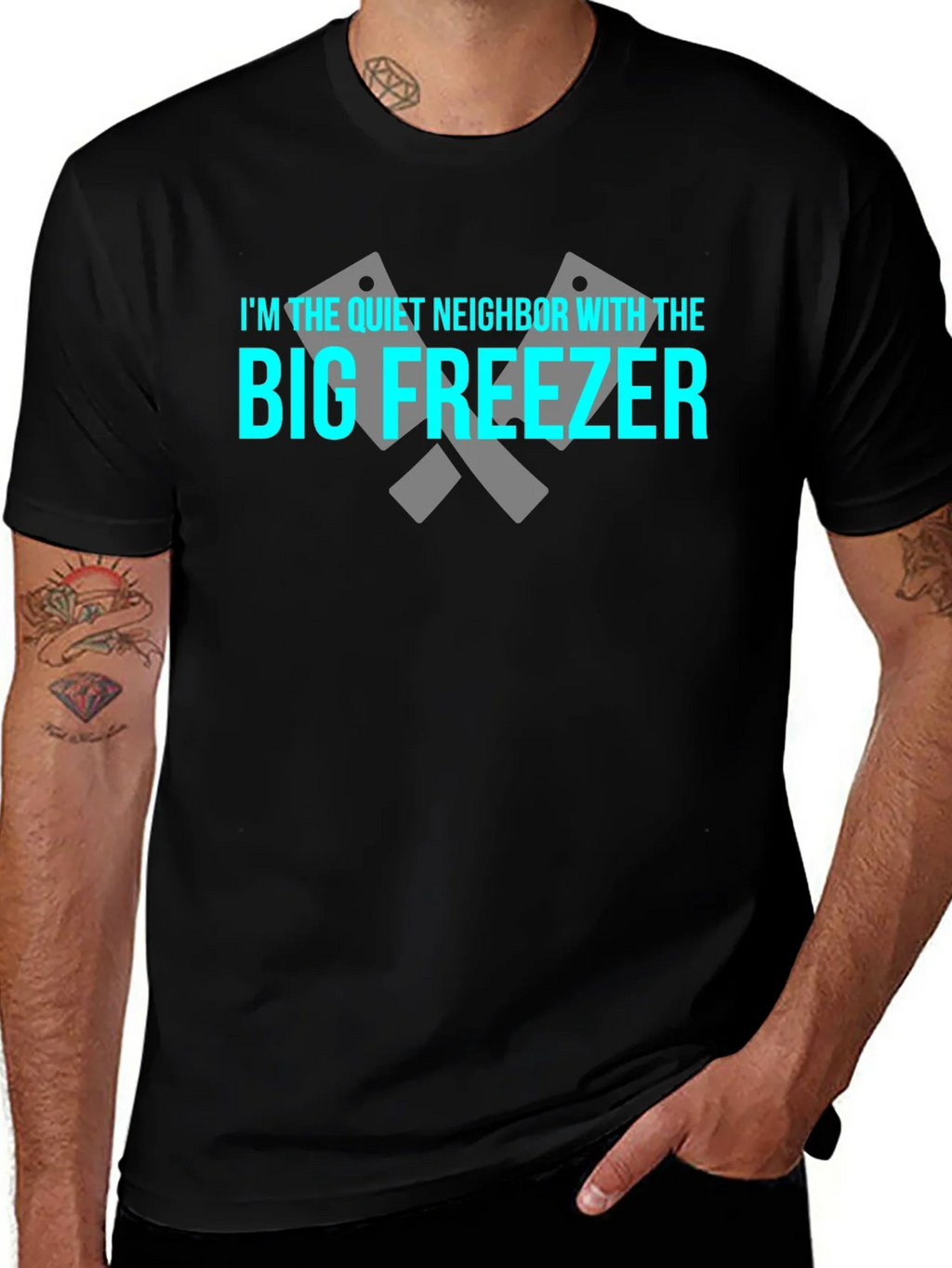Quiet Neighbor Big Freezer Graphic Tee product image 1