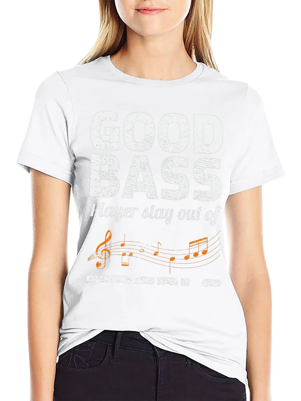 Good Bass Player Stay Out of Treble T-Shirt product image 11