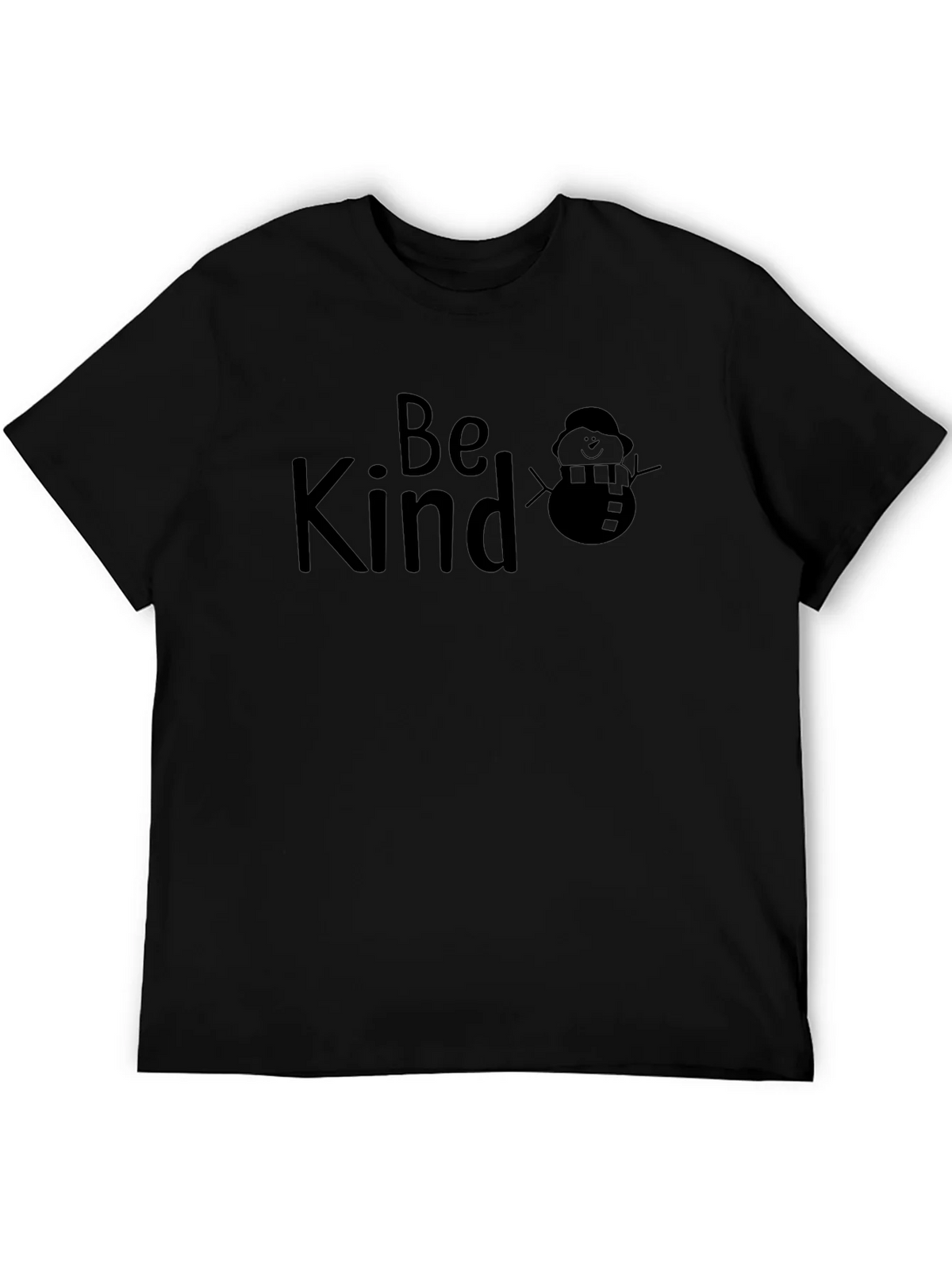 Be Kind Snowman Graphic Tee - Soft Cotton Blend product image 8