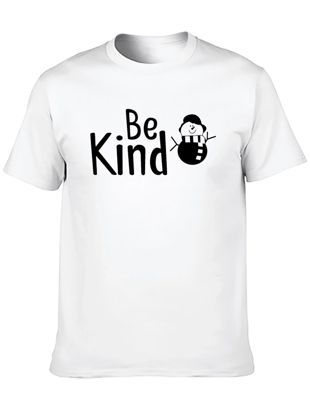 Be Kind Snowman Graphic Tee - Soft Cotton Blend product image 12