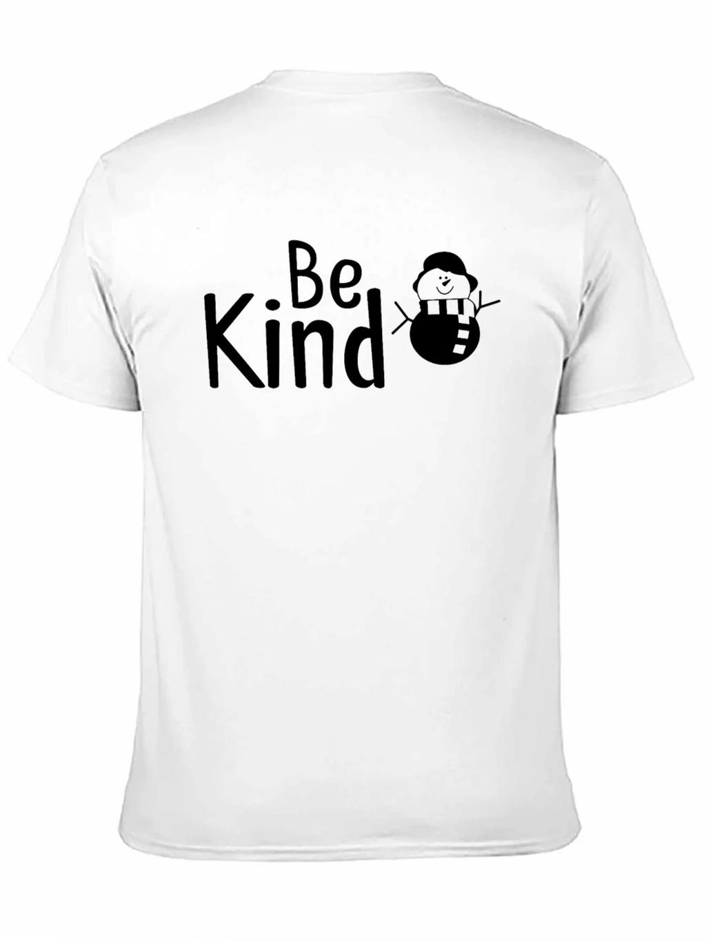 Be Kind Snowman Graphic Tee - Soft Cotton Blend product image 2